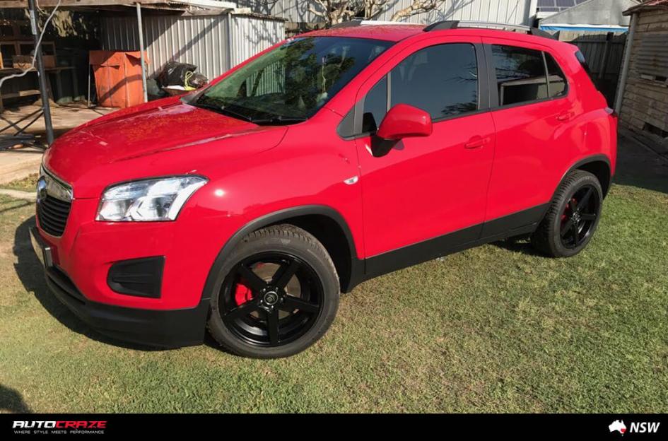 HOLDEN TRAX RACER MATTE BLACK